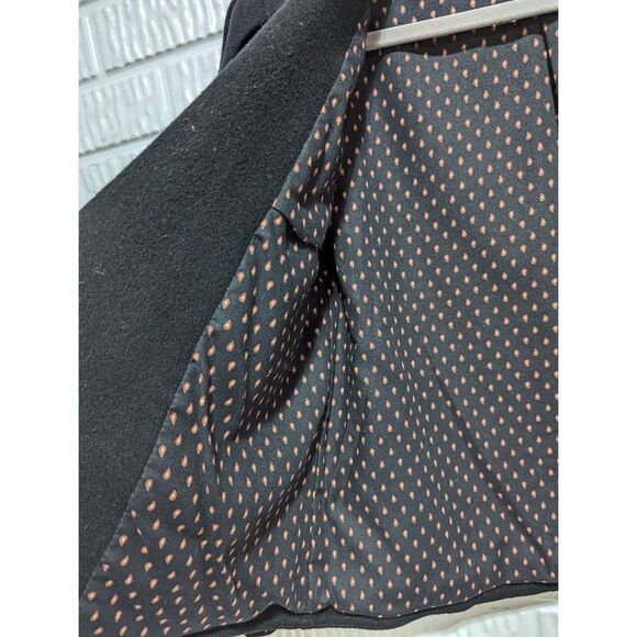 Margie Roth Boutique Posh Women's Single Button Wool Shawl Collar Jacket Medium - Picture 5 of 6